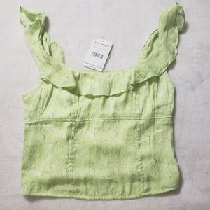 Free People Dressy Crop Tank Top Size XS